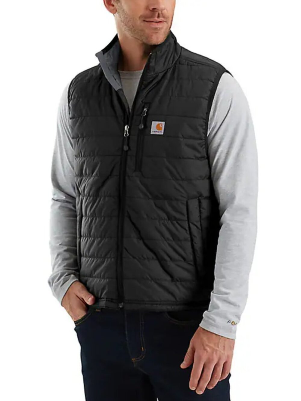 Carhatt Men's Gilliam Vest - Black, Medium